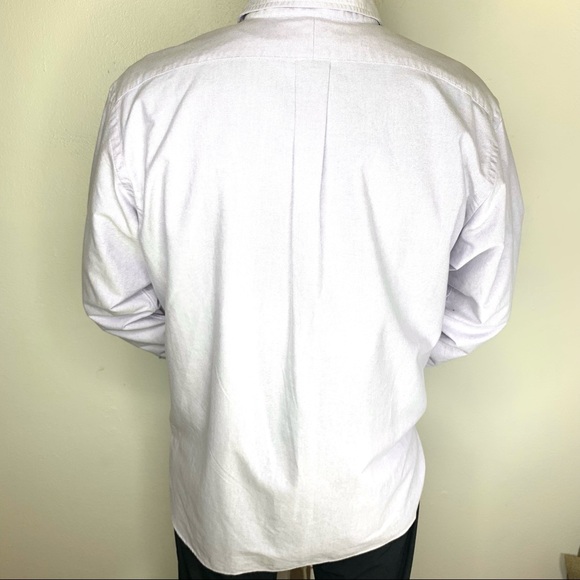 Ralph Lauren Classic Fit Long Sleeves Pony Logo Button Down Lavender Shirt. - Picture 2 of 11